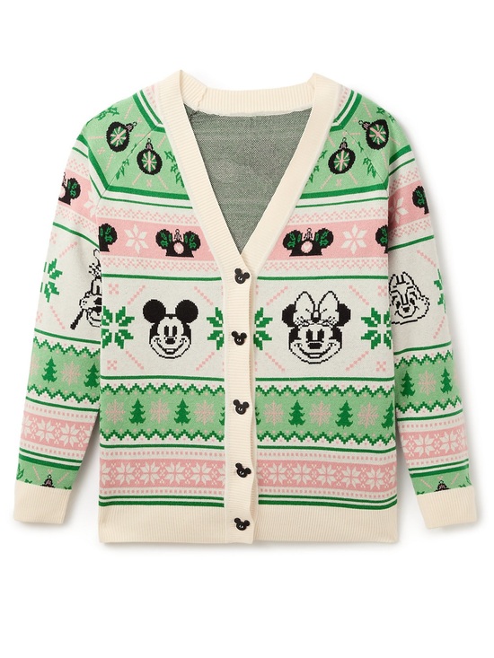 Disney Sweaters - NEW Mickey Mouse and Friends Holiday Cardigan Sweater
